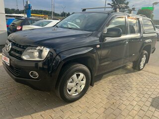 2012 Volkswagen Amarok Double Cab part-time I, чёрный, 1800000 рублей, вид 1