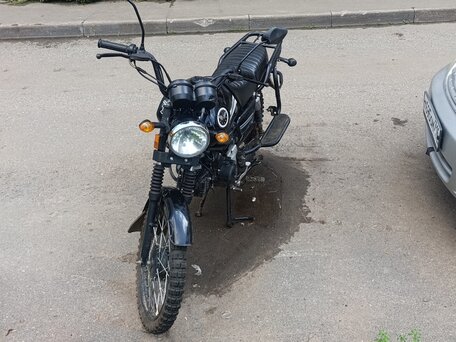2004 Shineray XY125, чёрный, 53000 рублей, вид 1