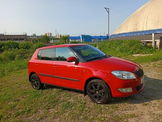 2010 Skoda Fabia II Рестайлинг, красный, 599000 рублей, вид 4