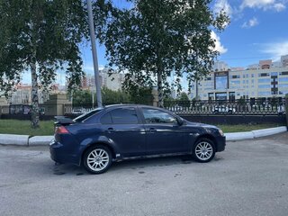 2007 Mitsubishi Lancer X, синий, 525000 рублей, вид 3