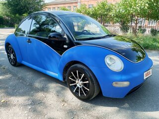 2001 Volkswagen Beetle I (A4), синий, 580000 рублей, вид 3