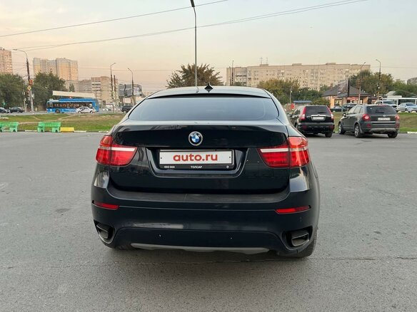 2013 BMW X6 M50d I (E71) Рестайлинг, синий, 2700000 рублей - вид 6