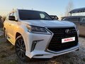2018 Lexus LX 570 III Рестайлинг 2, белый, 9800000 рублей - вид 1