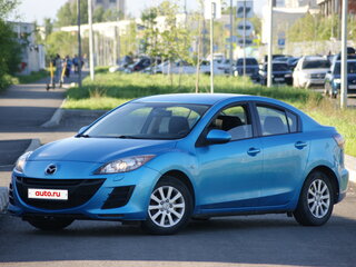2010 Mazda 3 II (BL), голубой, 920000 рублей, вид 2