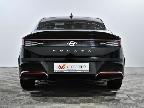 2023 Hyundai Sonata VIII (DN8) Рестайлинг, чёрный - вид 5