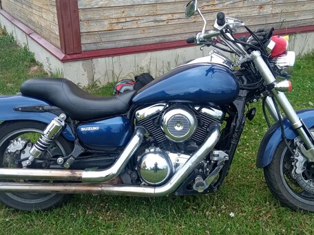 2004 Suzuki Marauder VZ 1600, синий, 620000 рублей, вид 5