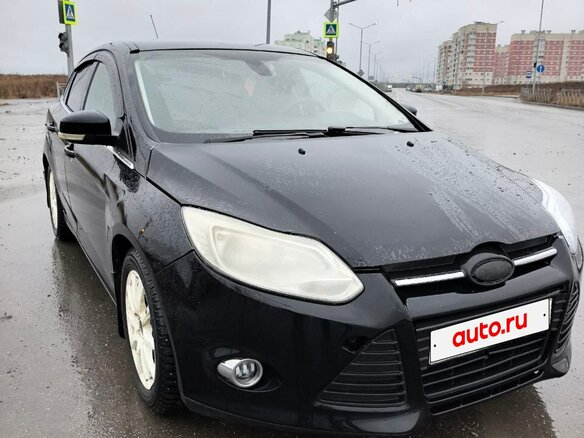 2013 Ford Focus III, чёрный - вид 3