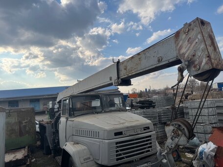 1993 КрАЗ КС-3575А, серебристый, 700000 рублей, вид 3