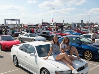 1996 Toyota Cresta IV (X90), белый, 980000 рублей, вид 1
