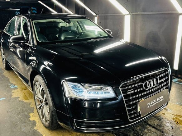 2014 Audi A8 Long III (D4) Рестайлинг, чёрный, 2562434 рублей - вид 13
