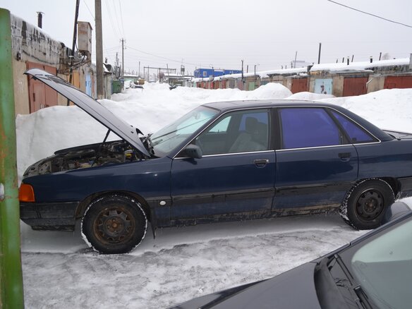 1988 Audi 100 III (C3) Рестайлинг, фиолетовый, 175000 рублей - вид 21