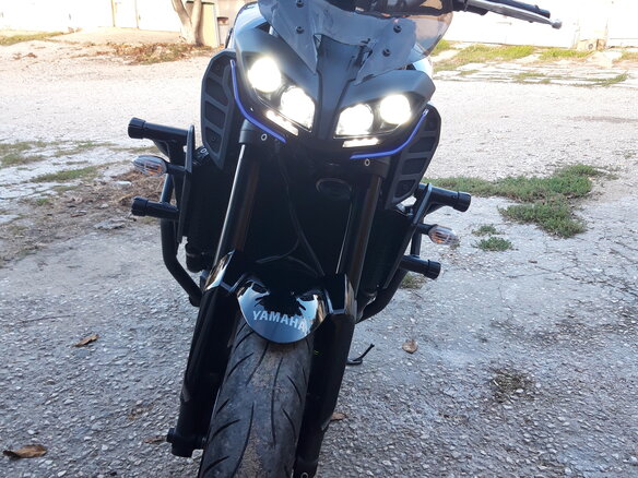 2019 Yamaha MT-09 (FZ-09), синий, 949999 рублей - вид 5