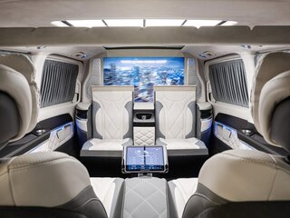 2024 Mercedes-Benz V-Класс Long 300 d длинный III (W447) Рестайлинг 2, чёрный, 28000000 рублей, вид 4