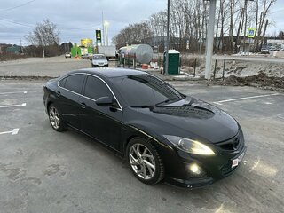 2011 Mazda 6 II (GH) Рестайлинг, чёрный, 1359000 рублей, вид 2