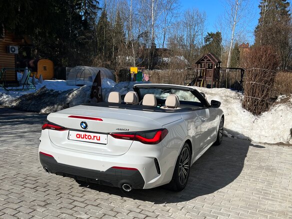 2021 BMW 4 серии 420i G22, G23, G26, белый, 6500000 рублей - вид 2