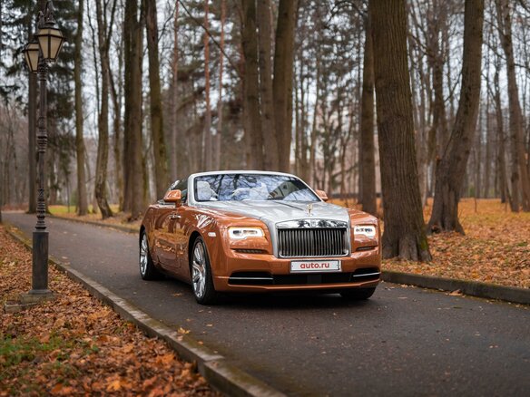 2016 Rolls-Royce Dawn, оранжевый - вид 2