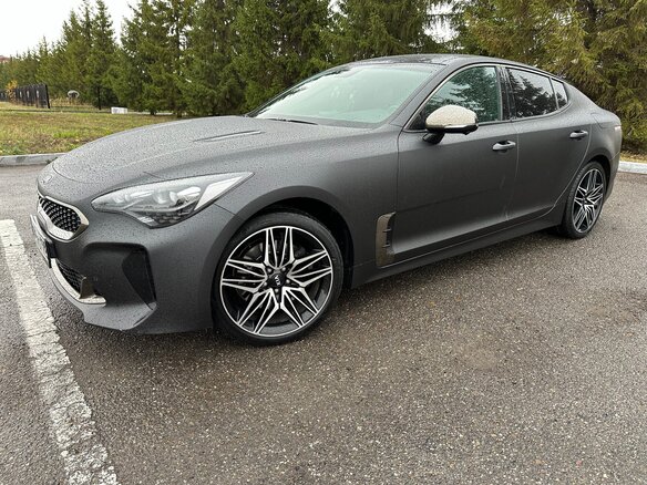 2021 Kia Stinger I Рестайлинг, серый, 3249000 рублей - вид 5