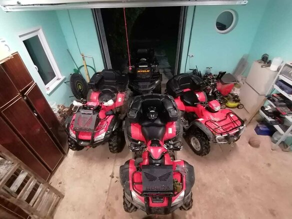 2004 Honda TRX 650 (Rincon), красный, 620000 рублей - вид 4