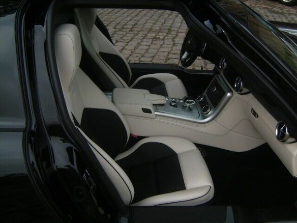 2011 Mercedes-Benz SLS AMG, чёрный - вид 11