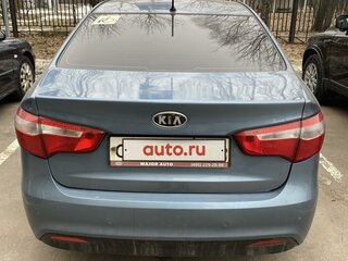 2012 Kia Rio 4-speed III, голубой, 730000 рублей, вид 4