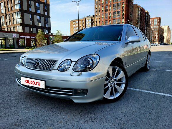 2003 Lexus GS 300 II Рестайлинг, серебристый, 1300000 рублей