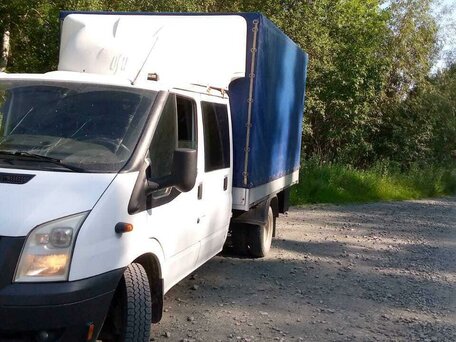 2009 Ford Transit, белый, 1450000 рублей, вид 1