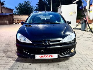 2007 Peugeot 206, чёрный, 170000 рублей, вид 2