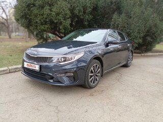 2019 Kia Optima IV Рестайлинг, синий, 2350000 рублей, вид 1