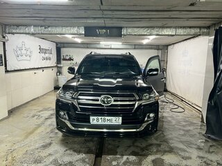 2019 Toyota Land Cruiser 200 Series Рестайлинг 2, чёрный, 7700000 рублей, вид 1