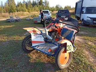 2008 KTM 525 SX, оранжевый, 650000 рублей, вид 4