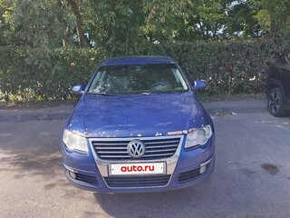 2008 Volkswagen Passat B6, синий, 370000 рублей, вид 4