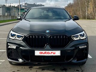 2021 BMW X6 40i III (G06), чёрный, 8450000 рублей, вид 3
