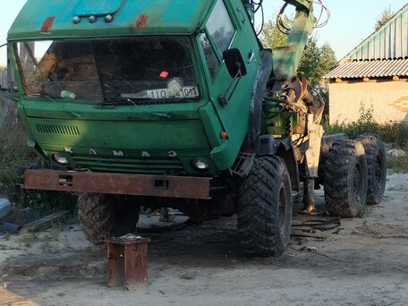1990 КамАЗ 4310, зелёный, 360000 рублей, вид 4