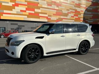 2012 Infiniti QX56 II, белый, 1300000 рублей, вид 5