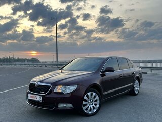 2009 Skoda Superb II, пурпурный, 950000 рублей, вид 2