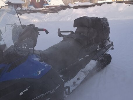 2014 BRP Lynx 69 Yeti Army, синий, 1450000 рублей, вид 4