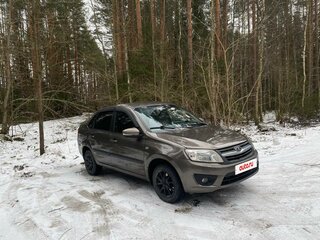 2015 Lada (ВАЗ) Granta I, коричневый, 449000 рублей, вид 3