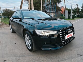 2012 Audi A6 IV (C7), чёрный, 1320000 рублей, вид 1