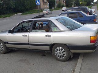1986 Audi 100 III (C3), серебристый, 300000 рублей, вид 4