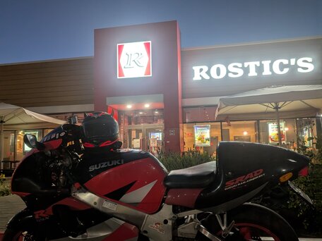 1997 Suzuki GSX-R 750, красный, 330000 рублей, вид 2