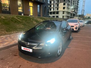 2013 Opel Astra GTC J Рестайлинг, чёрный, 1200000 рублей, вид 2
