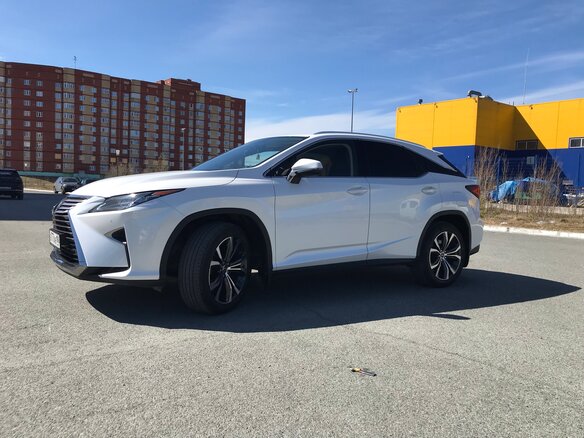 2017 Lexus RX 200t IV, белый, 4550000 рублей - вид 1