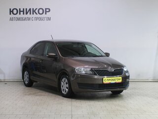 2018 Skoda Rapid I Рестайлинг, коричневый, 1209000 рублей, вид 3
