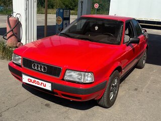1992 Audi 80 V (B4), красный, 310000 рублей, вид 1