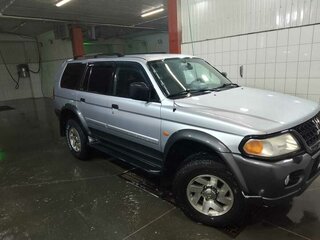 2004 Mitsubishi Pajero Sport I, серебристый, 1200000 рублей, вид 3