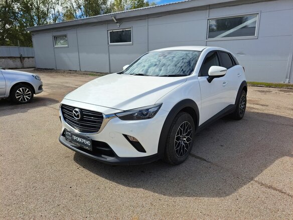2021 Mazda CX-3 I Рестайлинг, белый
