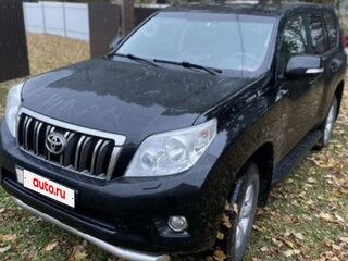 2012 Toyota Land Cruiser Prado 150 Series, чёрный, 2570000 рублей, вид 1