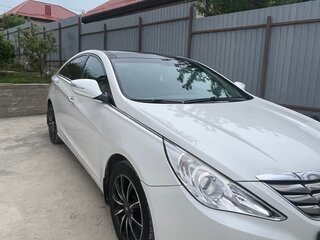 2012 Hyundai Sonata VI (YF), белый, 1000000 рублей, вид 3
