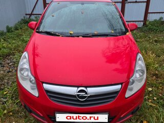2010 Opel Corsa D Рестайлинг I, красный, 350000 рублей, вид 1