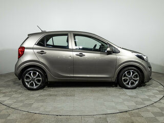 2019 Kia Picanto III, серебристый, 1219777 рублей, вид 4